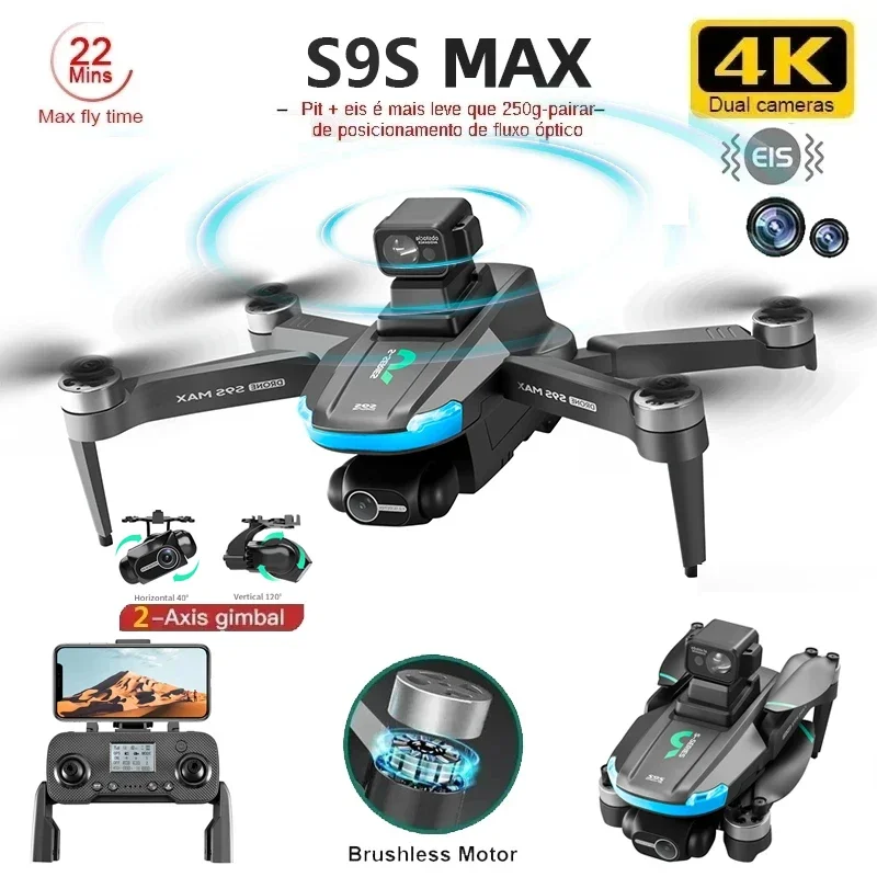 Drone Camera Lens - 新しい S9S MAX ミニドローン 4K 2