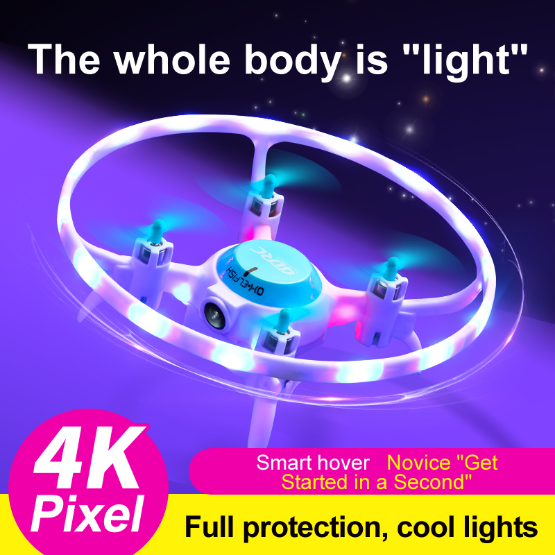 Drone Camera Mount - 4DRC ミニドローン 4K ヘッドレスモード リモートコントロール ヘリコプター