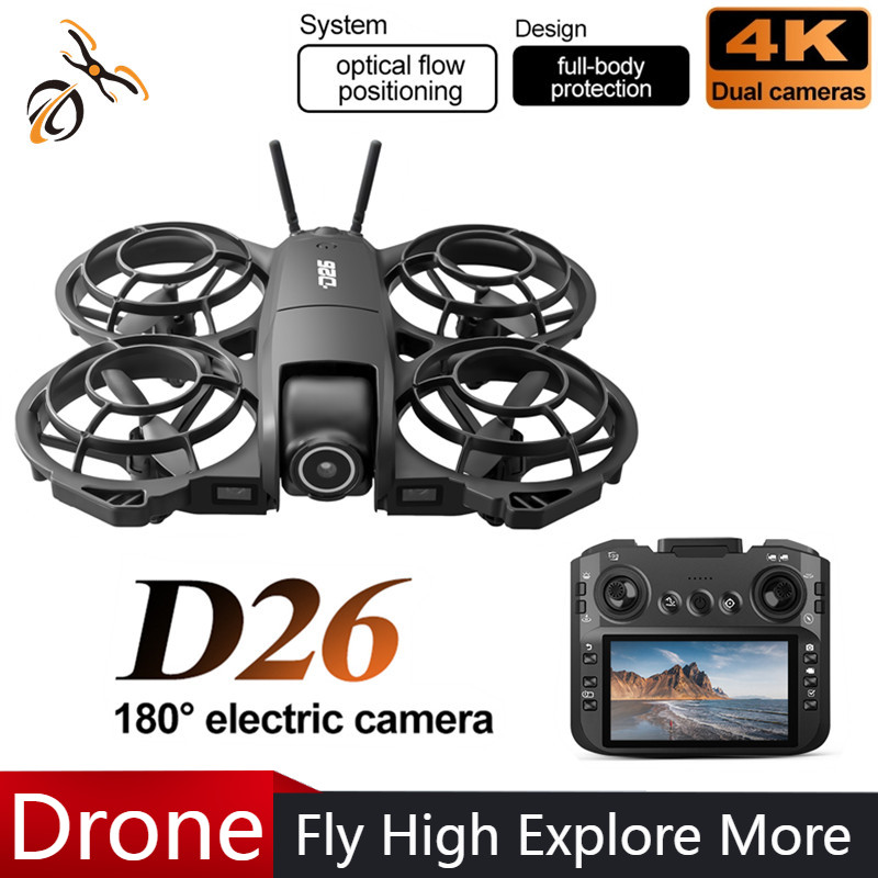 Drone Camera Lens - D26 ドローン 4K 空撮HD 180 °