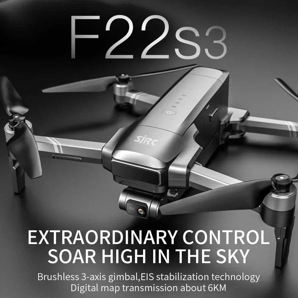 SJRC F22 S3 pro 折りたたみ式RCクアッドコプ - Drone Camera Action のレビューと価格