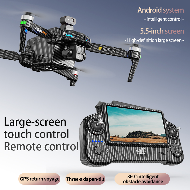 AE60 GPSドローン プロフェッショナル 8Kカメラ 3 - Drone Camera 4K のレビューと価格