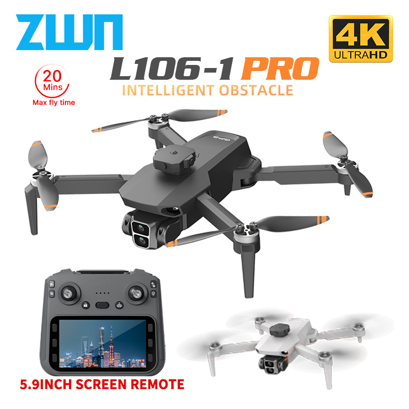 L106-1PRO GPS プロフェッショナルドローン 4K - Drone Camera Professional のレビューと価格