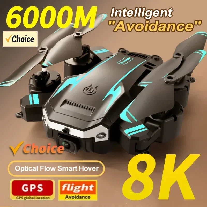 G6 Pro 8Kデュアルカメラドローン、5G GPS 5K - Drone Camera Mount のレビューと価格
