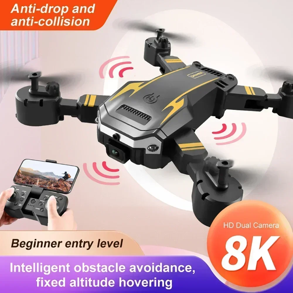 G6 Pro 8Kデュアルカメラドローン、5G GPS 5K - Drone Camera Mount のレビューと価格
