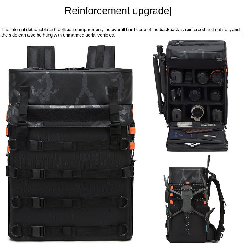 33L FPV RC レーシングドローンバックパック、アウト - Drone Camera Case のレビューと価格