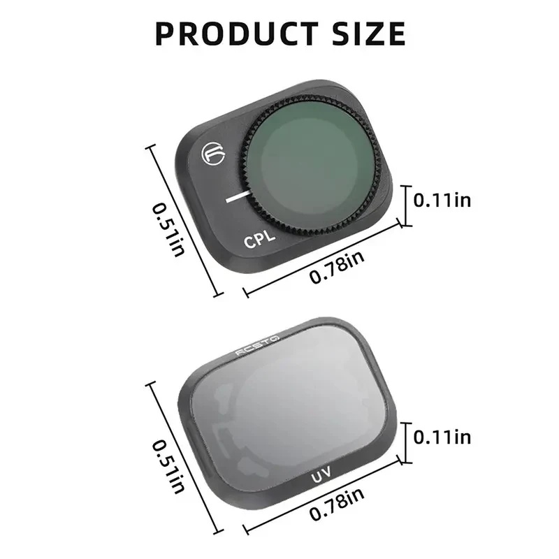 DJI Mini 3/3 Proカメラ用DIYドローンフィル - Drone Camera Filter のレビューと価格